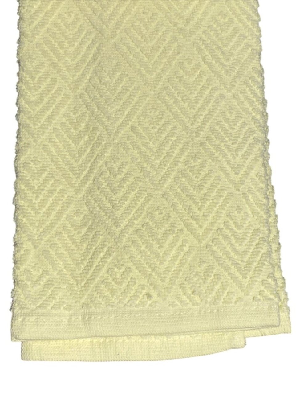 LOT of 4 Kitchen or Bath Hand Dish Towels Yellow Textured Thick & Soft Set NEW - Picture 11 of 14